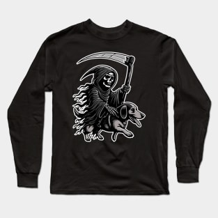 Death Rides My Weiner! Long Sleeve T-Shirt